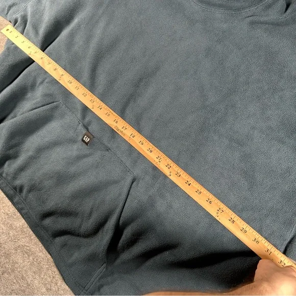 Yeezy Gap Hoodie Mens Large Blue Oversized Boxy Kanye‎ Engineered By Balenciaga